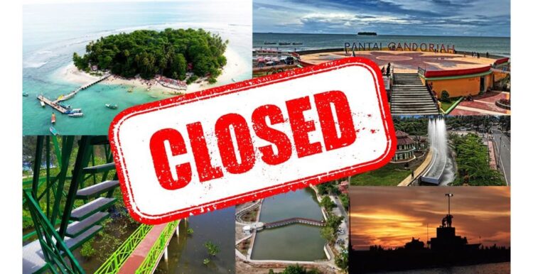 PPKM Darurat, Objek Wisata Ditutup di Kota Pariaman 1 ali Kota Pariaman H Genius Umar menegaskan, seluruh destinasi wisata di Kota Pariaman ditutup selama masa Pemberlakuan Pembatasan Kegiatan Masyarakat (PPKM) Darurat, yang dimulai 18-25 Juli 2021, atau seminggu kedepan.