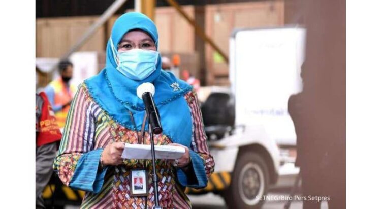 Juru Bicara Vaksinasi Covid-19 Kementerian Kesehatan (Kemenkes) Siti Nadia Tarmizi .