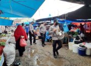 Antisipasi Kriminal, Polisi Gelar Patroli Pasar di Sijunjung