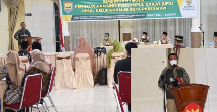 Kucurkan Dana Rp1,3 Miliar, Pemko dan Baznas Pariaman Komit Majukan Pendidikan 1 KUCURKAN DANA PENDIDIKAN— Wali Kota Pariaman H Genius Umar komitmen dalam bidang pendidikan bersama Baznas Kota Pariaman untuk kucurkan dana Rp1 Miliar.