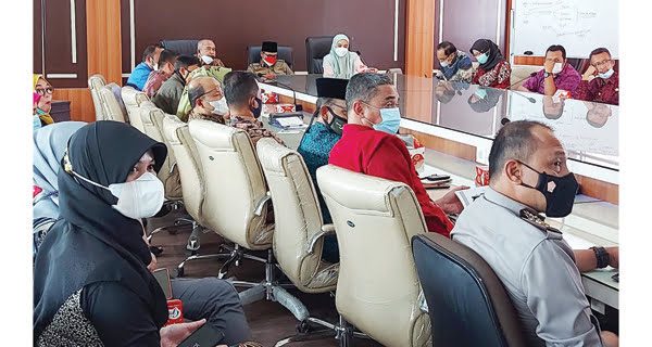 Pemko dan FKS Koordinasi Persi1apan Penilaian Kota Sehat 2021