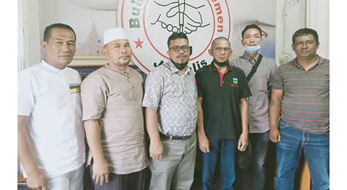 Sekretariat DP1RD Aceh Singkil Kunjungi BPJ