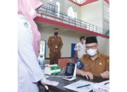 Wabup Agam Jalani Vaksin Tahap ll