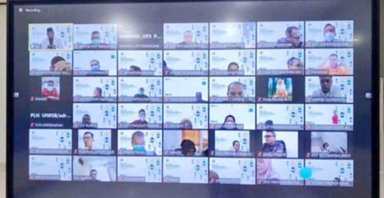 PLN Unit Induk Wilayah (UIW) Sumbar menggelar tausiyah dalam rangka memperingati Tahun Baru Islam 1443 H sekaligus HUT Kemerdekaan RI pada Rabu (18/05) melalui media virtual video conference.