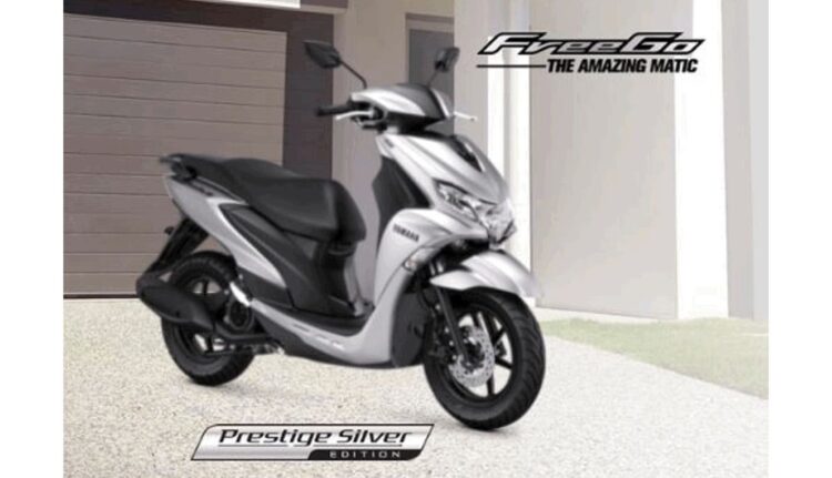 WARNA BARU-PT YIMM memberikan sentuhan warna baru Yamaha FreeGo S Version yang tampil lebih modern.