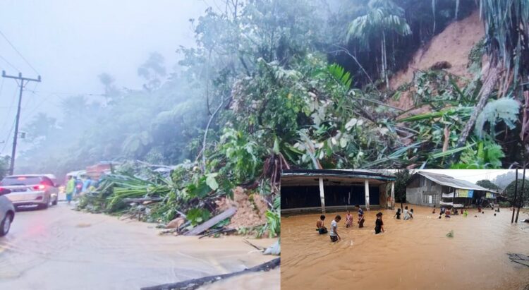 2 Hari Diguyur Hujan, Sejumlah Daerah di Sumbar Dilanda Banjir dan Longsor 1 BANJIR dan Longsor— Longsor terjadi di Sitinjau Lauik Padang-Solok. Sementara kondisi Komplek Jondul Rawang Padang menjadi langganan digenangi air,
Rabu (29/9).