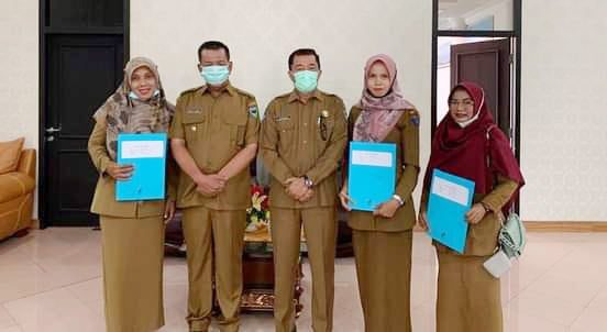 3 orang Guru Honorer diganjar jadi guru Kontrak di Pessel