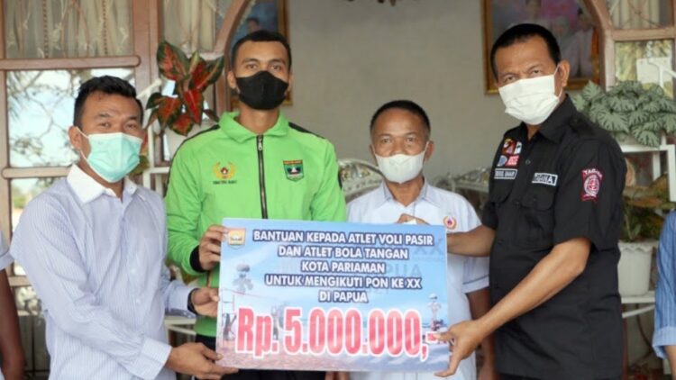 Dua atlet Kota Pariaman menjadi kontingen Provinsi Sumatera Barat untuk mengikuti Pekan Olahraga Nasional (PON) XX di Papua.