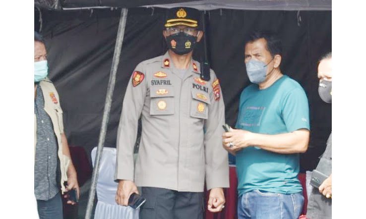 Gerai Vaksin Presisi Polres Agam Berlanjut Sasar Puluhan Pengunjung Pasar