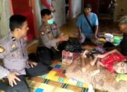 Kapolsek Kamang Baru Peduli Warga Mengalami Lumpuh