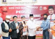 PKS Kota Bukittinggi Bantu Korban Kebakaran 2 Ton Beras