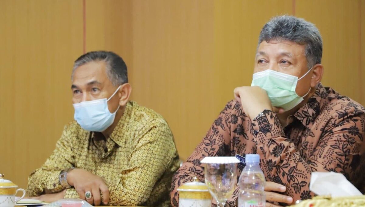 Saat meng1ikuti vidcom bersama mendagri