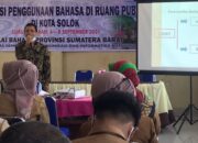 Diskominfo Kota Solok dan BBS Gelar Diseminasi Bahasa di Ruang Publik