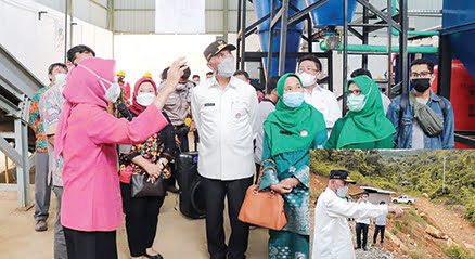 gubernur sumbar tinjau tpa 1