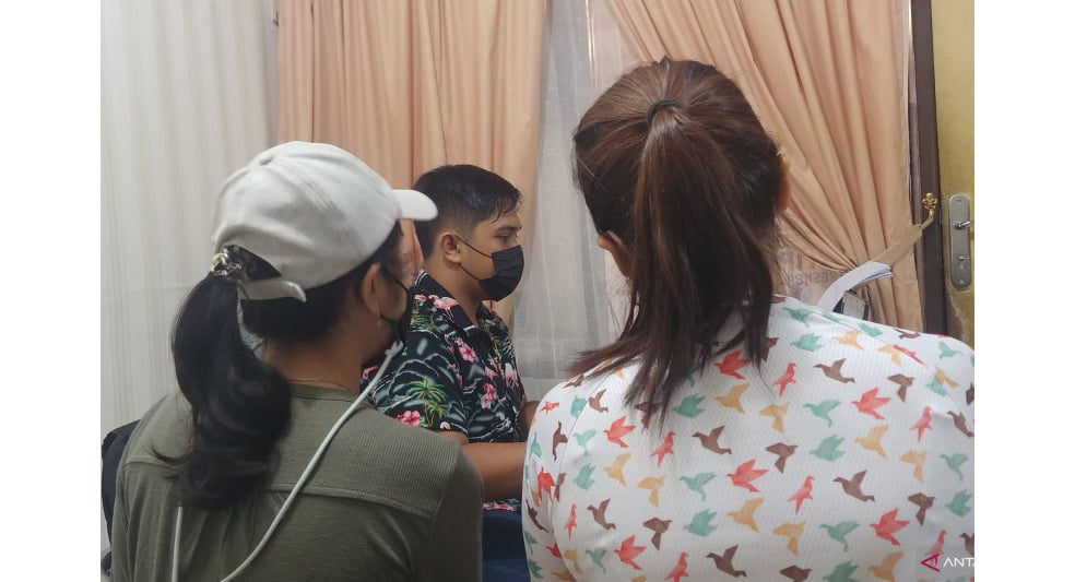 korban begal payudara saat melapor