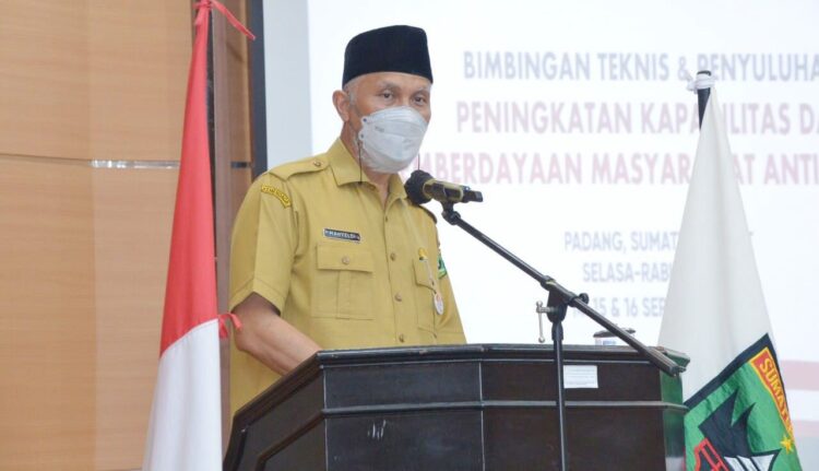 Untuk Tingkatkan Kesejahteraan, Gubernur Sumbar: Nagari harus bisa Manfaatkan Potensi 1 Gubernur Sumatera Barat Mahyeldi Ansharullah.