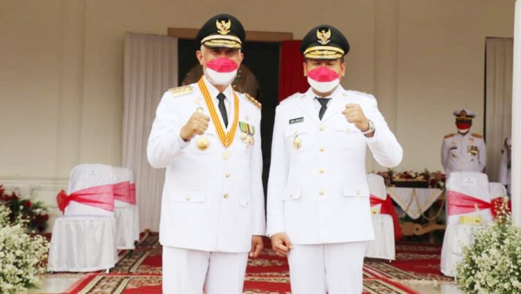 GubernuR Sumbar, Mahyeldi Ansharullah dan Wakil Gubernur, Audy Joinaldy.