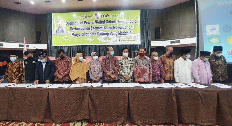 Bank Nagari Syariah Jalin Kerjasama dengan STEI Ar Risalah Sumbar.