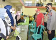 1.685 Warga Gebyar Vaksinasi di GOR Rang Agam Padang Baru Lubuk Basung