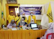 Meriahkan HUT ke 57, Golkar Gelar Vaksinasi Covid-19 Gratis di Kota Sawah­lunto