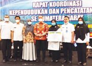 Di Tengah Pandemi Covid-19, Disdukcapil Pasbar Raih Prestasi Pelayanan Adminduk 2021