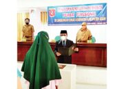 Kadinkes Kabupaten Agam Lantik Belasan Pejabat Fungsional