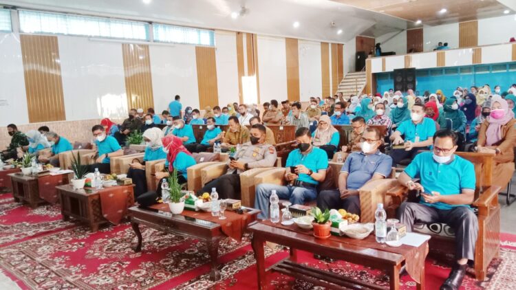 Peringatan Hari Pangan Sedunia 2021, Perlu Pemahaman Pentingnya Penyediaan Bahan Pangan di Kota Sawahlunto 1 PEMBUKAAN-- Suasana pembukaan acara peringatan Hari Pangan Sedunia di Kota Sawahlunto.