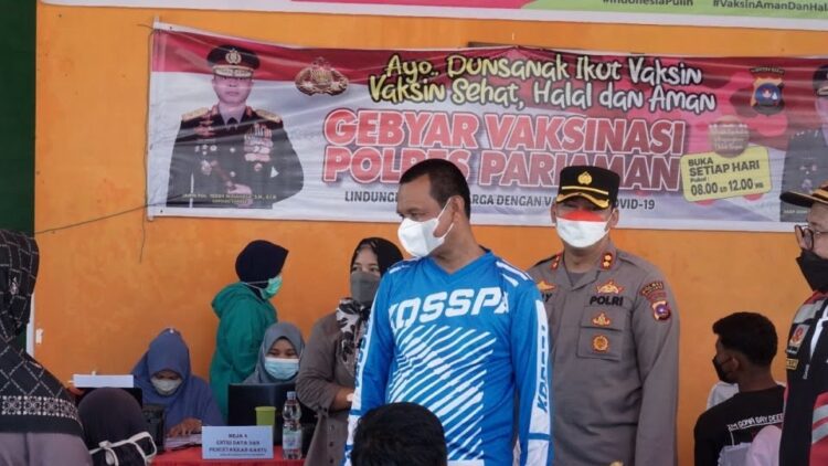 Wali Kota Pariaman H Genius Umar menyatakan untuk meningkatkan capaian vaksin di Kota Pariaman dan menjaga Herd Immunity (imunitas masyarakat) pemko laksanakan gebyar percepatan vaksinasi covid-19 bagi masyarakat umum dan pengunjung Pantai Gandoriah.