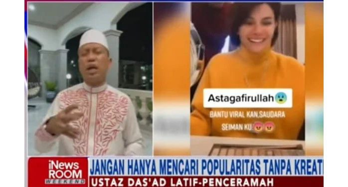 Ustaz Dasad Latif mengajak umat Islam untuk unfollow akun Nikita Mirzani karena sudah melecehkan bacaan salat.