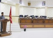 Perubahan Perda No.11/2016, Wabup Agam Dengarkan Pandangan Umum 7 Fraksi