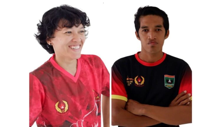 Apriana Nasution dan Andriko 
(Tim Lead Mix Sumbar).