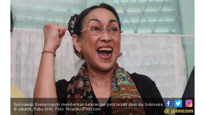 Sukmawati Soekarnoputri Pindah Agama, Megawati dan Joko Widodo Diundang Hadiri Ritual Sudhi Wadani 1 Sukmawati Soekarnoputri.