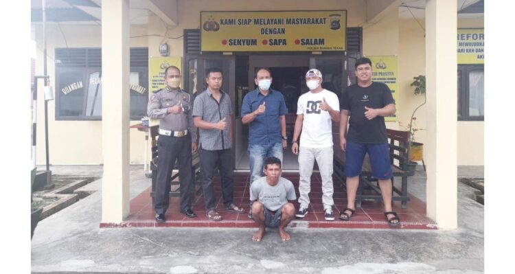 CABUL— Pelaku HI (41) diamankan di Polsek Bungus Teluk Kabung atas kasus pencabulan terhadap anak di bawah umur.