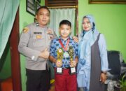 Putra AIPTU Wen Sayuti dan Wenni Primayuni, SE, Abigail Barca Bagaskara Raih Segudang Prestasi