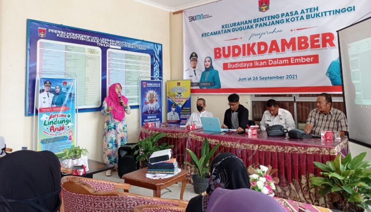 PERTANIAN KOTA--Pokja Kelurahan Sehat dukung Kelurahan Benteng Pasar Atas ingin memjadi kelurahan pertanian perkotaan.