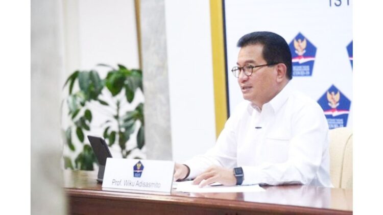 Juru Bicara Pemerintah untuk Covid-19 Prof Wiku Adisasmito.