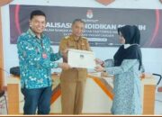 Masyarakat Kelurahan Pakan Labuah Diberi Sosialisasi Pendidikan Pemilih