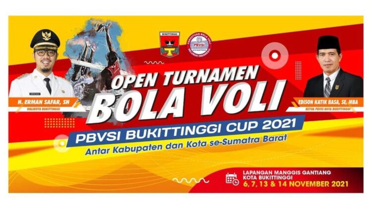 Tertunda karena Covid-19, PBVSI Bukittinggi Gelar Open Turnamen Voli 1 Sempat Tertunda Karena Covid PBVSI Gelar Open Tournamet Voli
