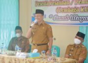 Wabup Agam Buka Pelatihan KAN Bayua, Samakan Persepsi Soal Tanah Ulayat