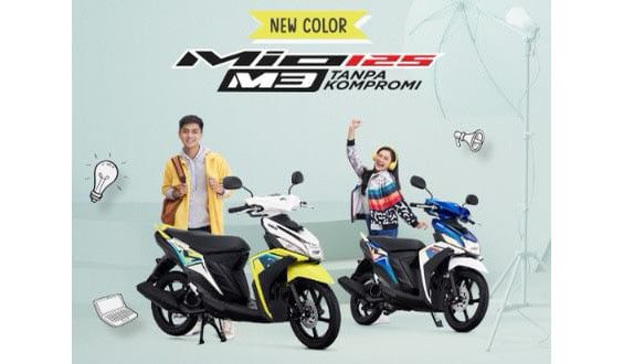 PROMO-CV Tjahaja Baru mengadakan promo uang muka terjangkau setiap pembelian Yamaha Mio M3.