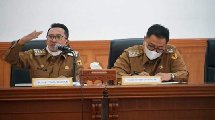 Bupati Tanah Datar Eka Putra.