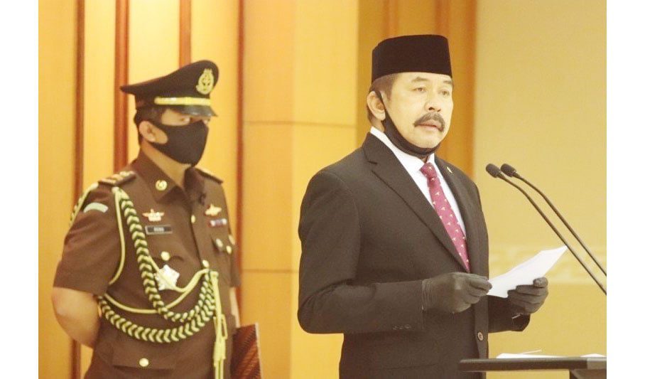jaksa agung st burhanuddin melantik pejabat eselon ii foto antaraistimewa 1 jpg