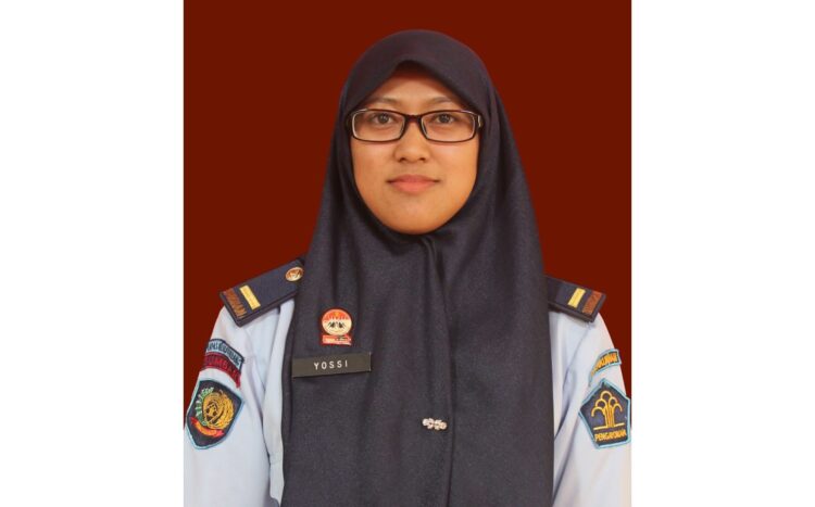 Yossi Ameilia, S.Psi, Pembimbing Kemasyarakatan Pertama Balai Pemasyarakatan Kelas I Padang.