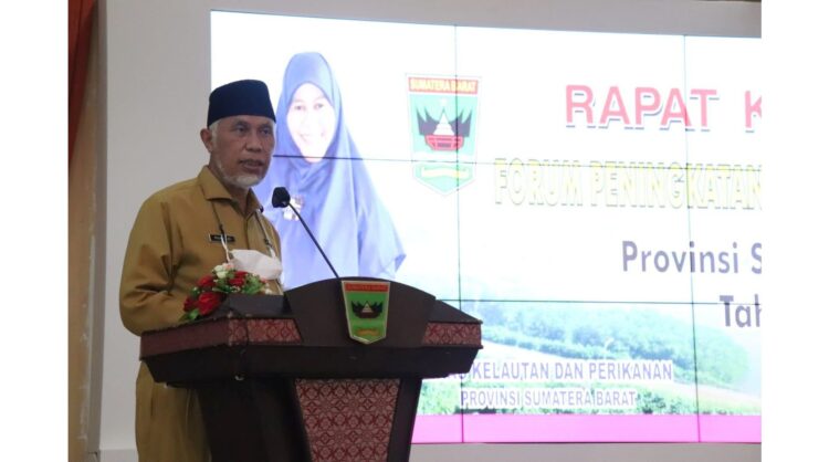 Gubernur Sumatera Barat Mahyeldi.