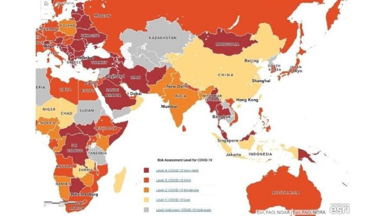 Data CDC, Indonesia Kini Masuk Level 1 Penularan Covid-19 1 Berbagai langkah yang dilakukan pemerintah Indonesia dalam mengatasi penularan dan pencegahan virus korona berhasil dicegah.