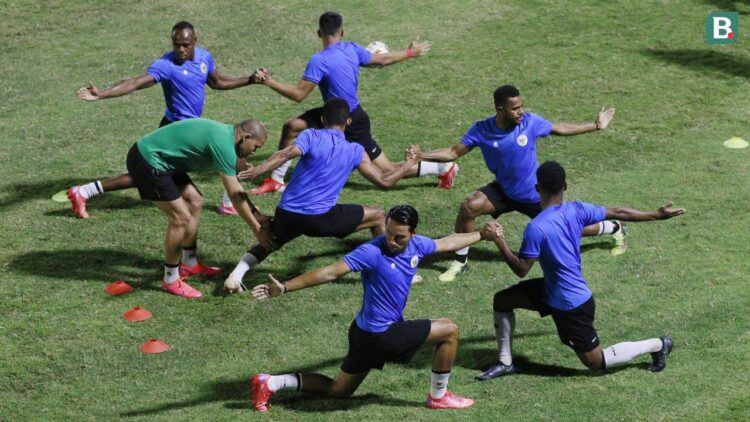 LATIHAN—Timnas Indonesia akan melaksanakan pemusatan latihan di Turki sebagai persiapan menghadapi piala AFF 2020,  pada 5 Desember 2021 - 1 Januari 2022.