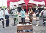 Kejaksaan Negeri Agam Bakar BB yang Telah Inkrah