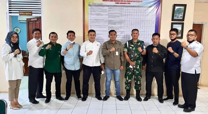 Kesbangpol Kabupaten Sijunjung Gelar Rakor Bersama Tim Kewaspadaan Dini, Antisipasi Konflik dan Bahas Isu Terkini 1 FOTO BERSAMA— Kesbangpol Sijunjung foto bersama Tim Kewaspadaan Dini Pemerintah Daerah (TKDPD) usai menggelar rapat koordinasi (rakor) untuk mengantisipasi konflik.