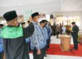 Penghujung Tahun 2021, Bupati Tanah Datar Lantik 14 Orang Pejabat