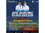 Sungai Batang Bidik Desa Wisata Terfavorit ADWI 2021